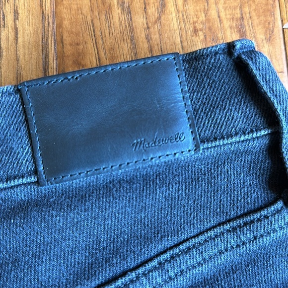 Madewell 10” High Rise Skinny Jeans Black Size 26P NWT - Picture 4 of 7